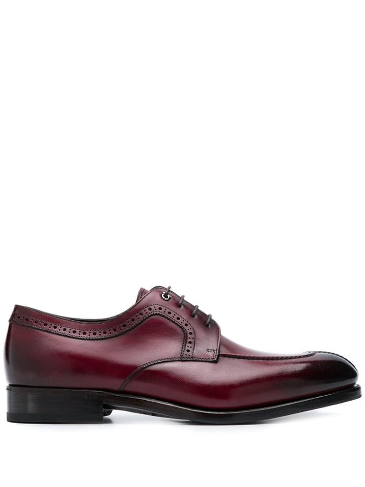 Salvatore Ferragamo Derby Shoes - Red