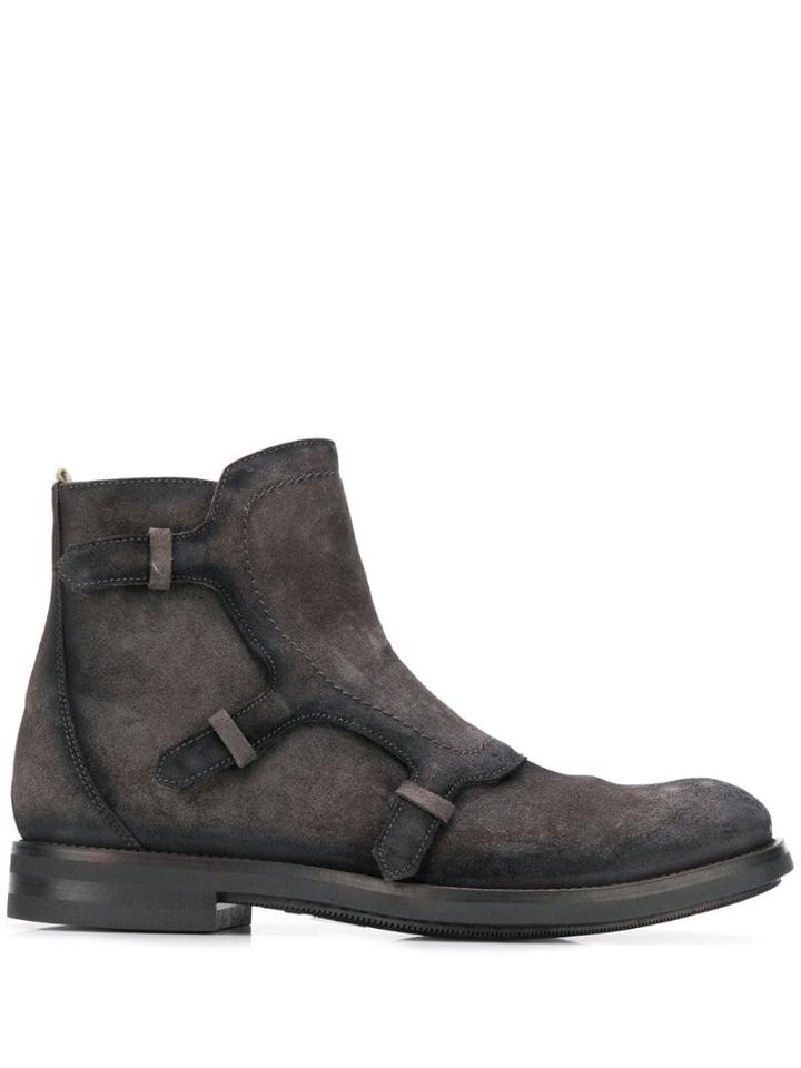 Officine Creative Academia Boots - Grey