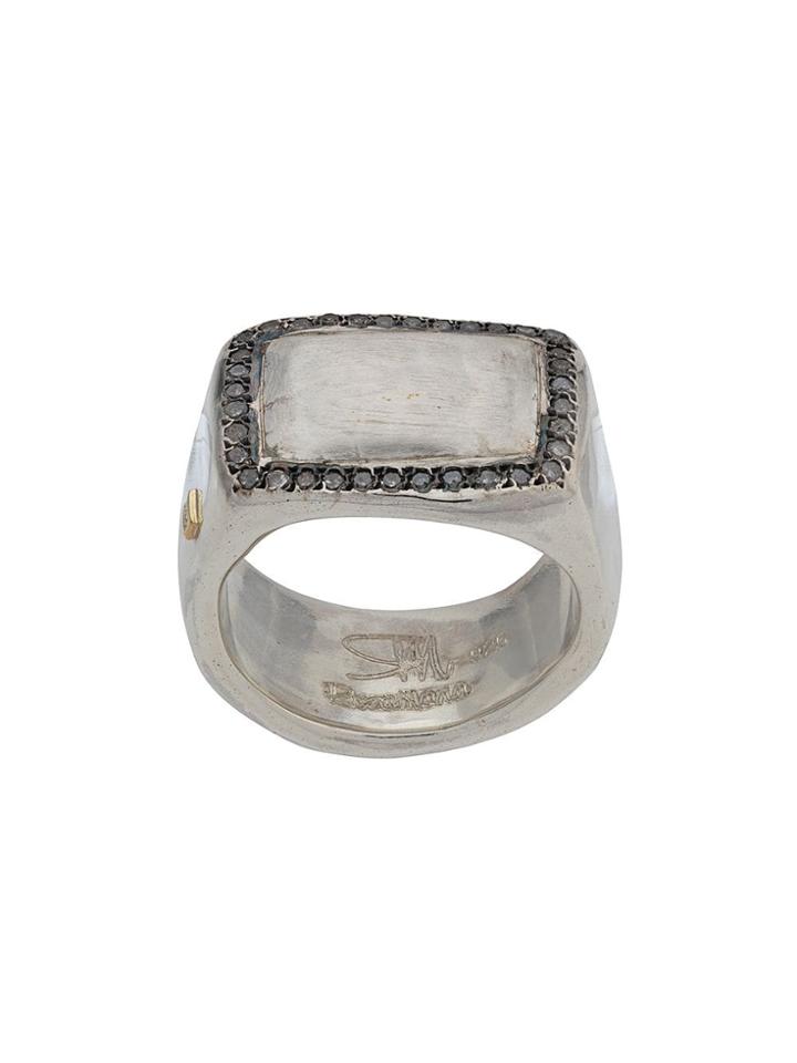 Rosa Maria Nasmas Cocktail Ring - Silver