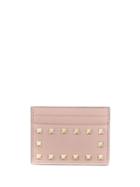 Valentino Valentino Garavani Rockstud Cardholder Wallet - Pink