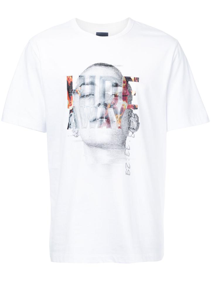 Juun.j 'hide Away' Patches T-shirt - White