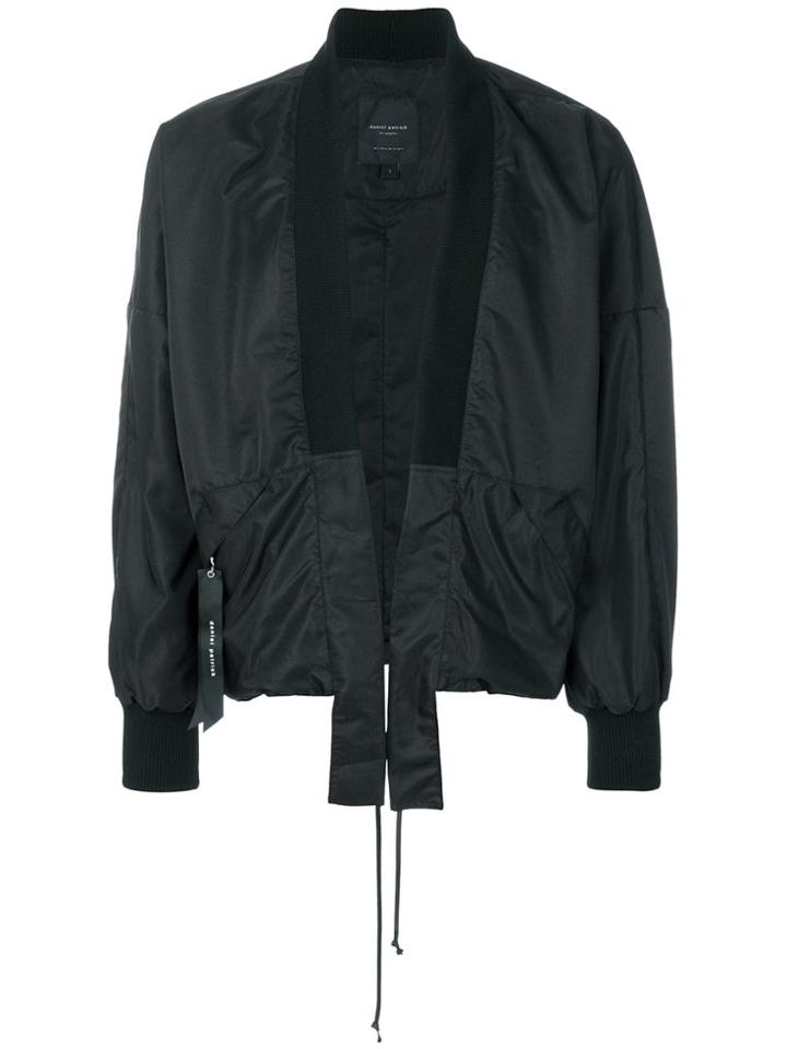 Daniel Patrick Kimono Bomber Jacket - Black