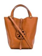 Tory Burch Bucket Tote Bag - Brown