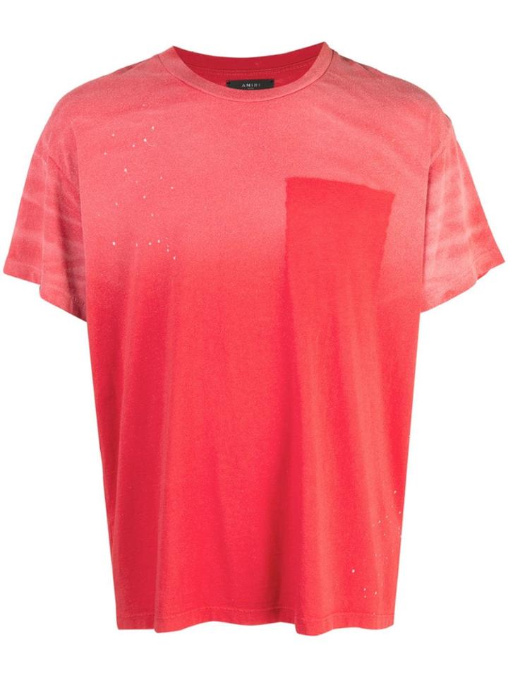 Amiri Duster T-shirt - Red