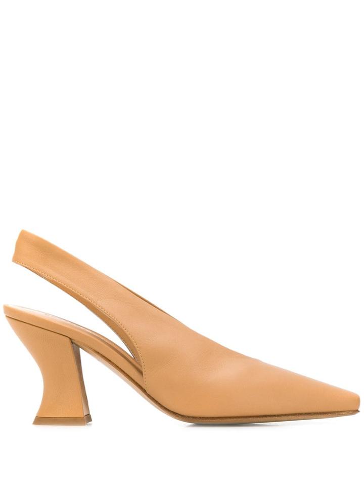 Bottega Veneta Slingback Mules - Brown