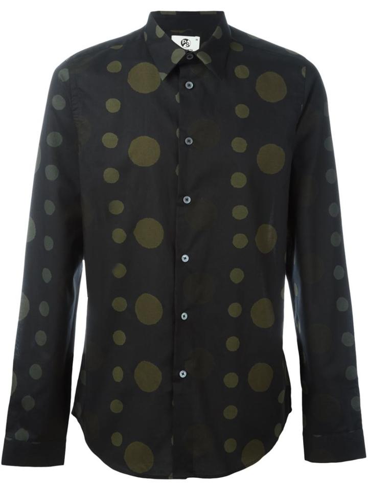 Ps Paul Smith Dotted Print Shirt