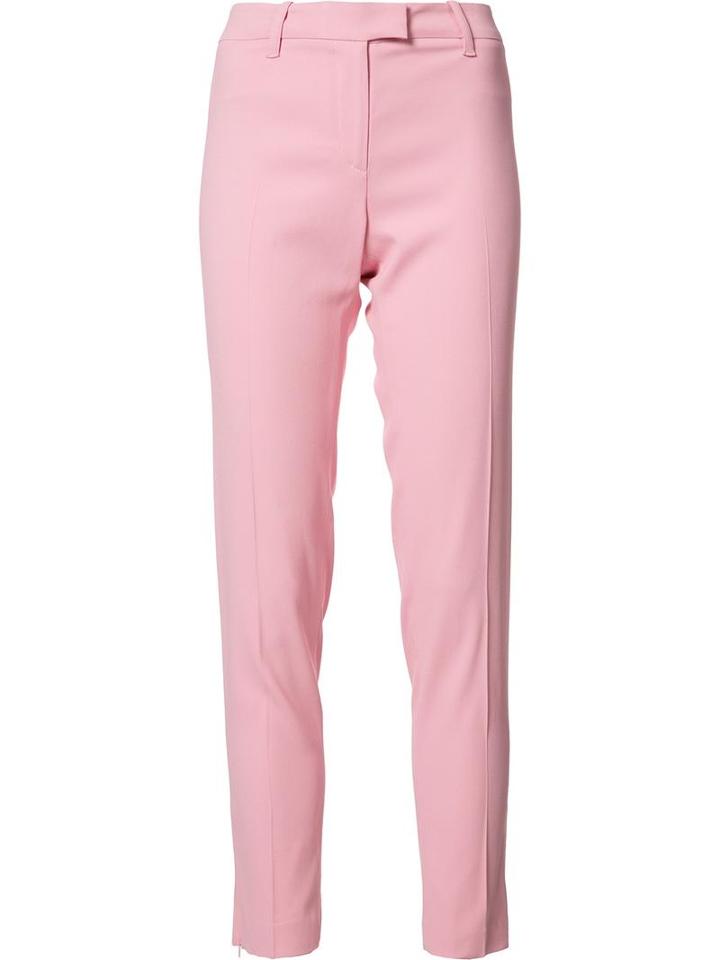 Altuzarra Tapered Trousers, Women's, Size: 36, Pink/purple, Viscose/spandex/elastane