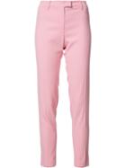 Altuzarra Tapered Trousers, Women's, Size: 36, Pink/purple, Viscose/spandex/elastane