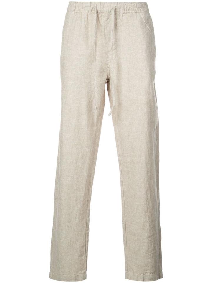 Onia Relaxed Fit Carter Trousers - Neutrals