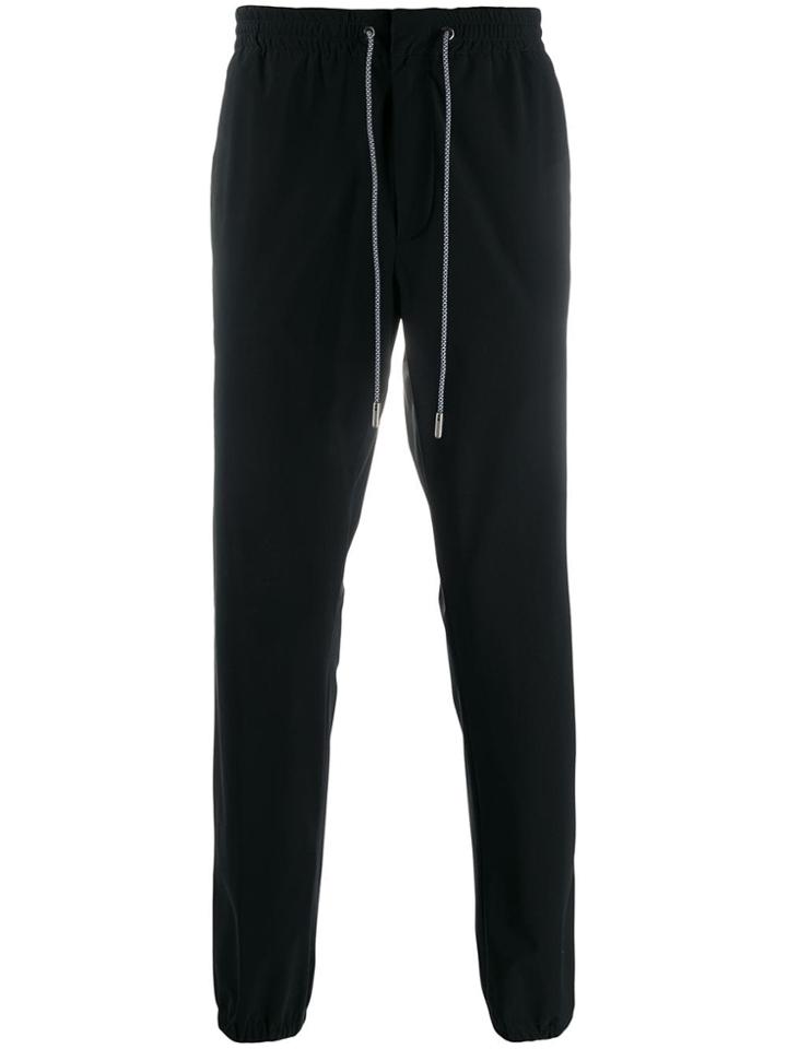 Z Zegna Drawstring Waist Track Trousers - Black
