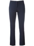 Theory Tennyson Skinny Trousers, Women's, Size: 6, Blue, Cotton/nylon/polyester/spandex/elastane