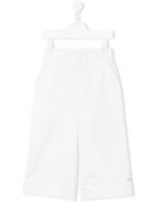Loredana - Twill Trousers - Kids - Cotton/spandex/elastane - 10 Yrs, White