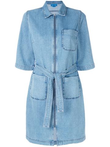 Mih Jeans - Rolla 70's Dress - Women - Cotton - M, Blue, Cotton