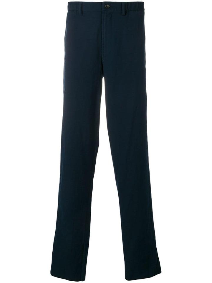 Issey Miyake Men Regular Fit Chinos - Blue
