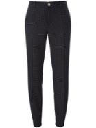 Gucci Polka Dot Cropped Trousers, Women's, Size: 38, Black, Cotton/polyester/viscose/viscose