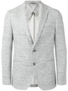 Boss Hugo Boss Classic Blazer, Men's, Size: 52, Grey, Cotton/linen/flax/spandex/elastane/polyimide