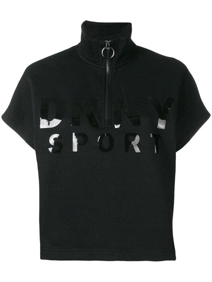 Dkny High Neck Top - Black