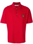 Gianfranco Ferre Vintage Logo Patch Polo Shirt - Red