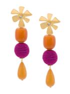 Lizzie Fortunato Jewels Hanging Drop Earrings - Brown