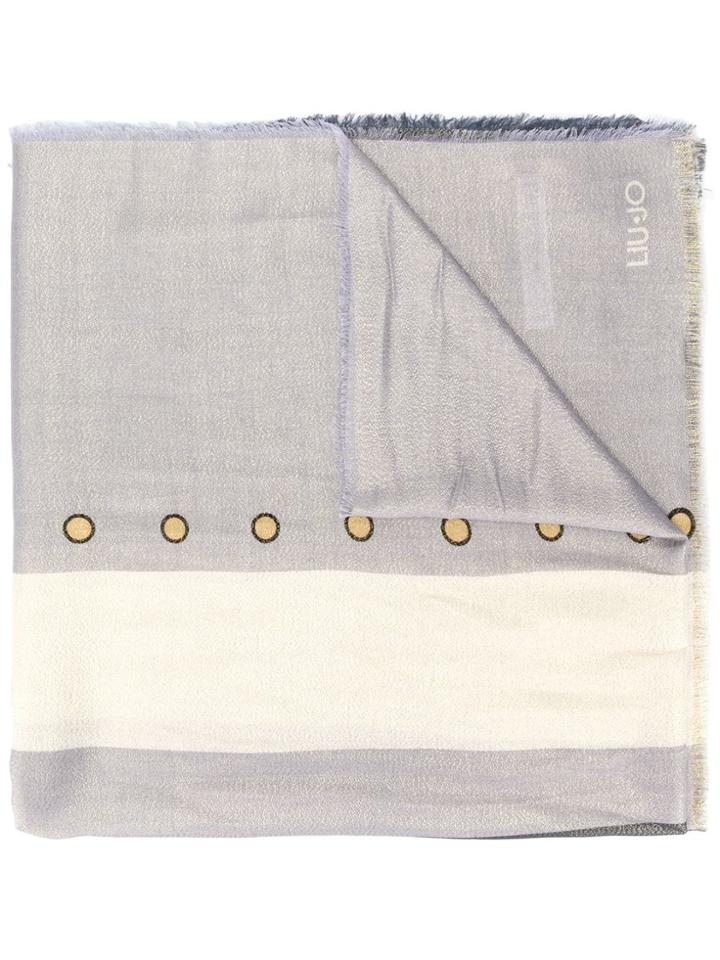 Liu Jo Printed Scarf - Neutrals