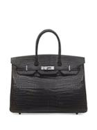 Hermès Pre-owned 2005 35cm Birkin Bag - Black