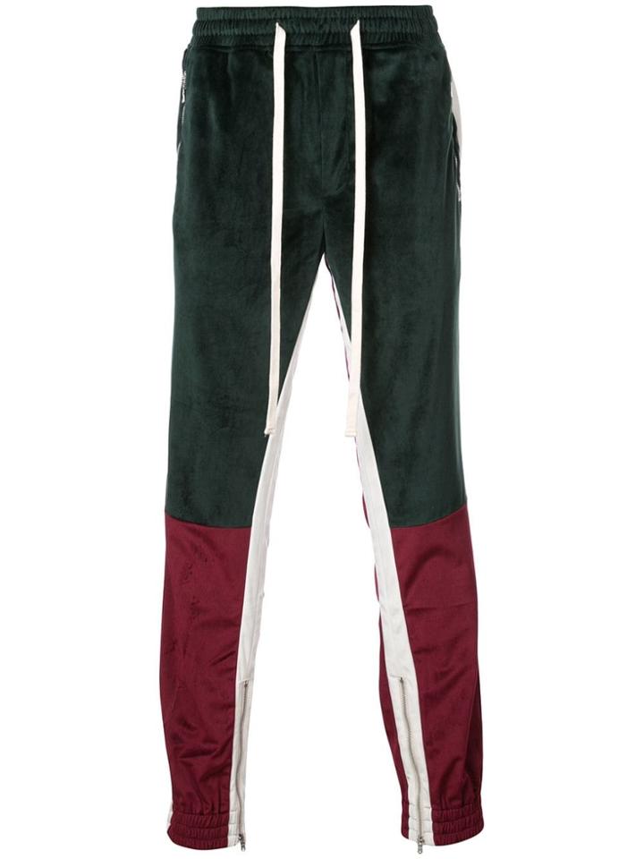 God's Masterful Children Varsity Track Pants - Green