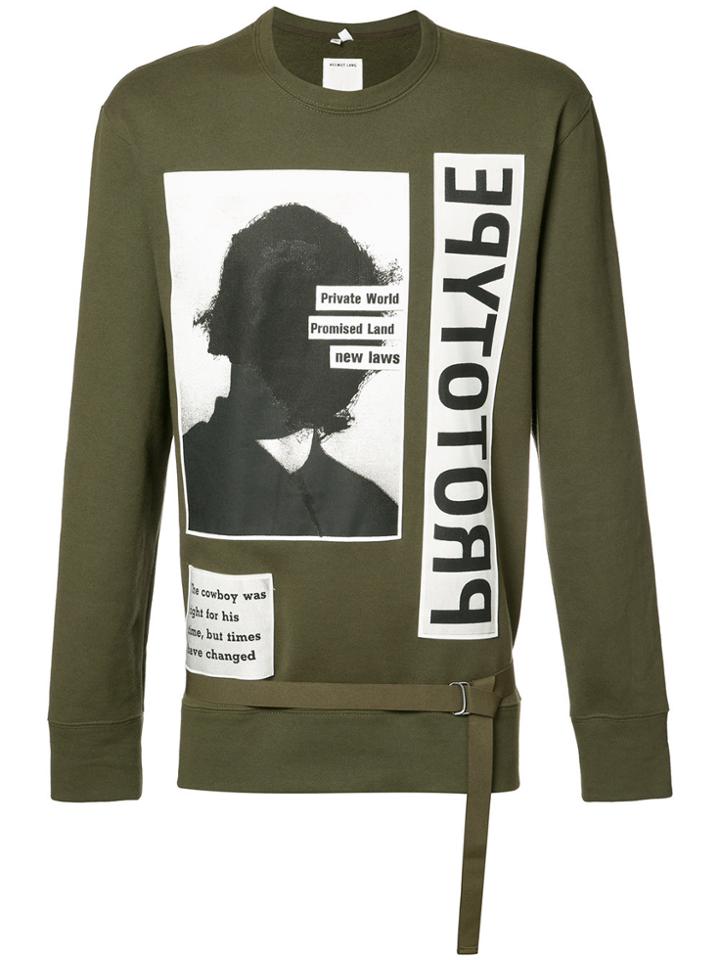 Helmut Lang Helmut Lang X Travis Scott Photograph Print Sweatshirt -