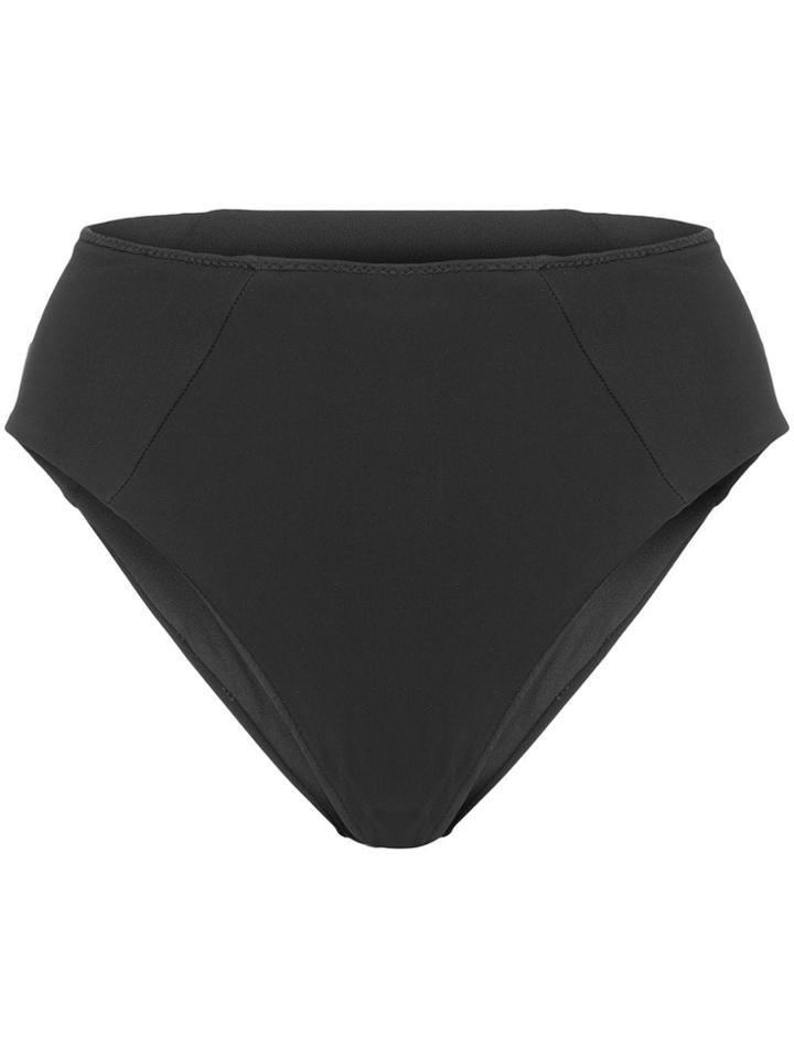 Suboo Bonded Black High Waisted Bikini Bottoms