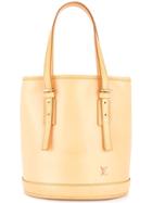 Louis Vuitton Vintage Bucket Pm Shoulder Tote Bag - Brown
