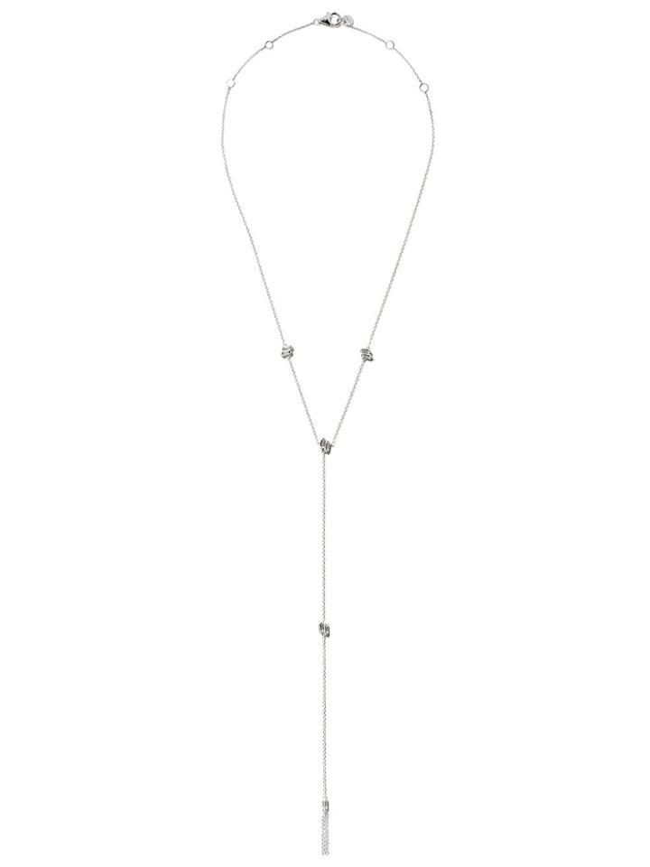 Alinka 18kt White Gold Neva Diamond Necklace - Silver