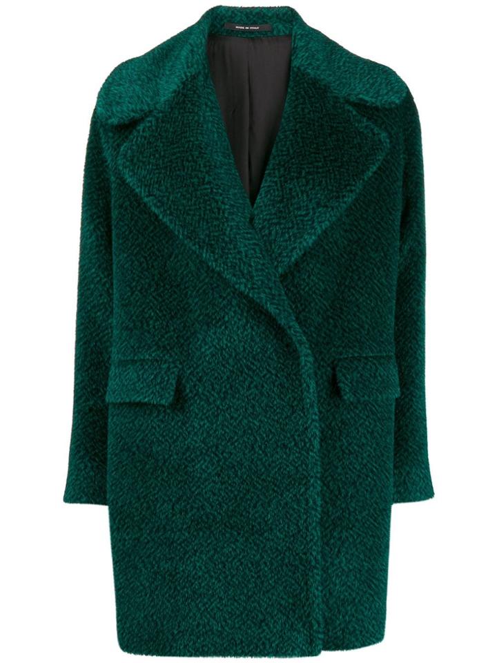Tagliatore Astrid Faux-fur Coat - Green