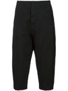 Uma Wang Textured Cropped Trousers