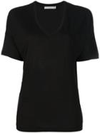 Vince Marl Effect T-shirt - Black