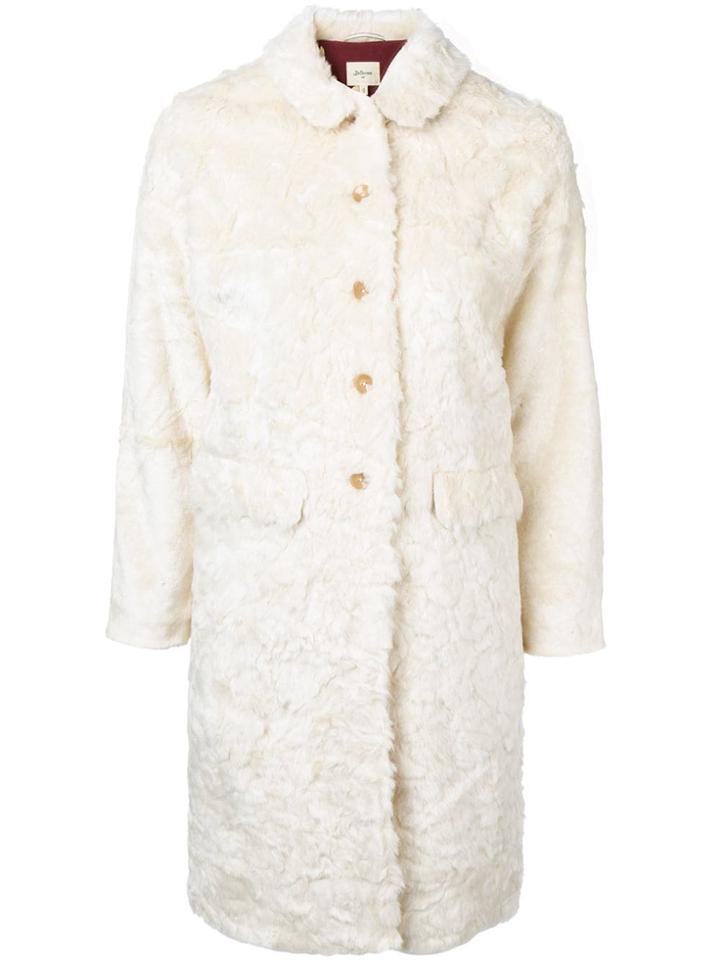 Bellerose Faux Fur Coat - White