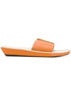 Miu Miu Vintage Slip-on Sandals - Yellow & Orange