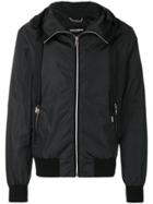 Dolce & Gabbana Casual Zipped Jacket - Black