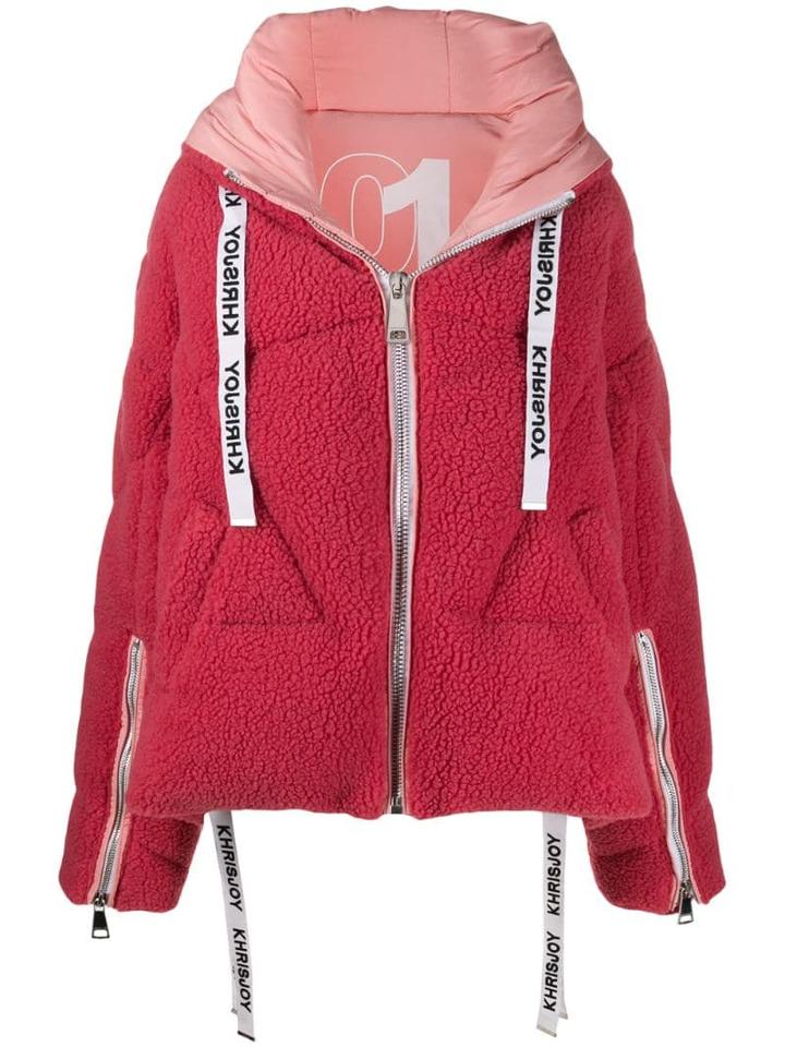 Khrisjoy Shearling Padded Jacket - Pink