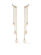Yoko London 18kt Gold Diamond Trend Drop Earrings - 6