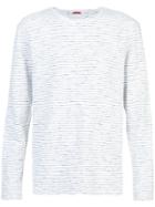 Barena Striped Sweatshirt - White