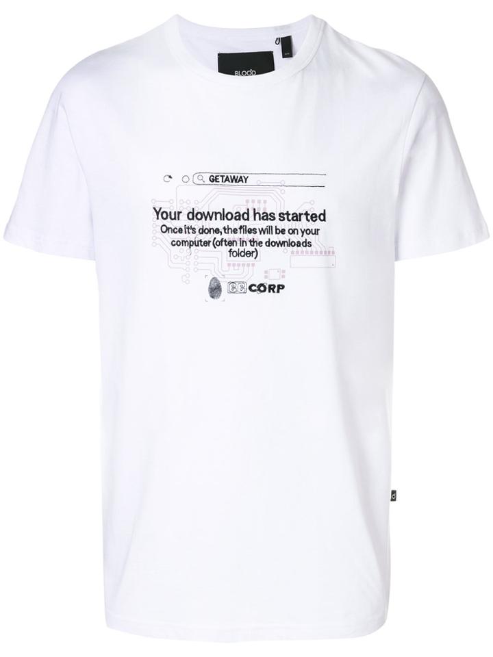Blood Brother Corp T-shirt - White