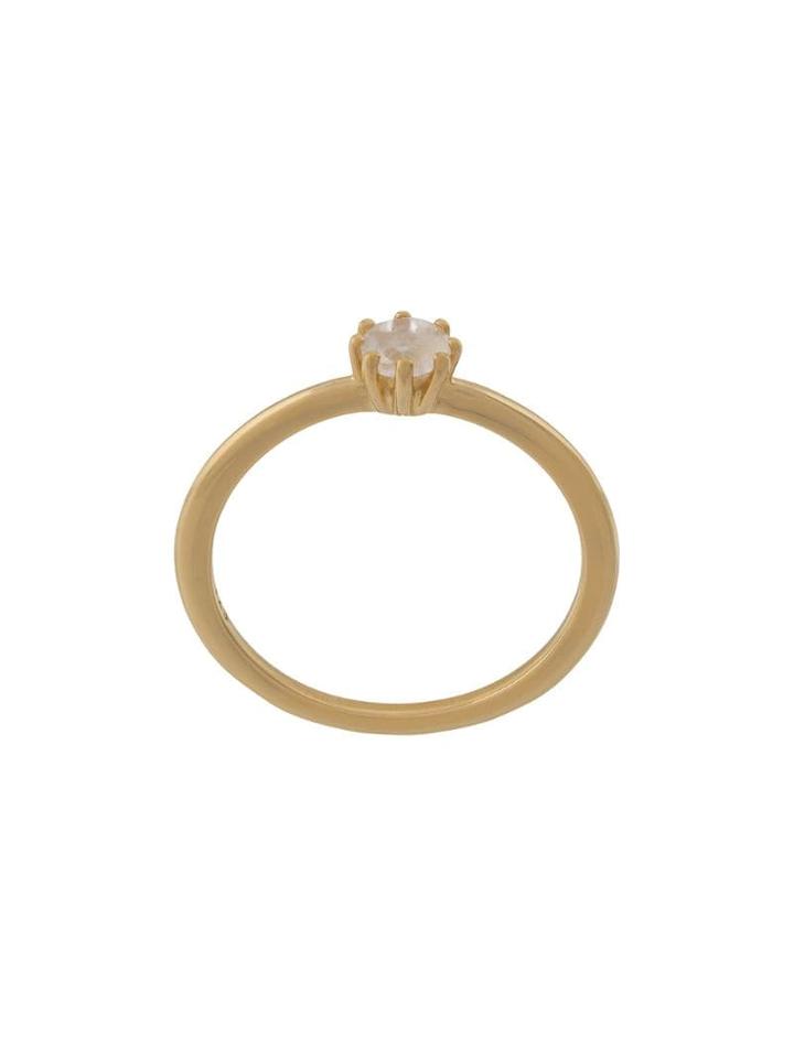 Astley Clarke Mini Linia Rainbow Ring - Gold