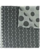 Woolrich Dots Scarf, Women's, Grey, Wool