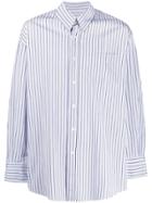 Our Legacy Striped Print Shirt - White