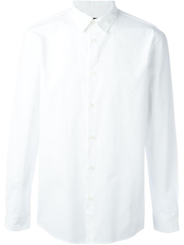 A.p.c. Classic Shirt, Men's, Size: Medium, White, Cotton