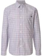 Gieves & Hawkes Checked Cotton Shirt - Red