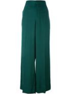 A.f.vandevorst 'progressing' Trousers, Women's, Size: 36, Green, Triacetate