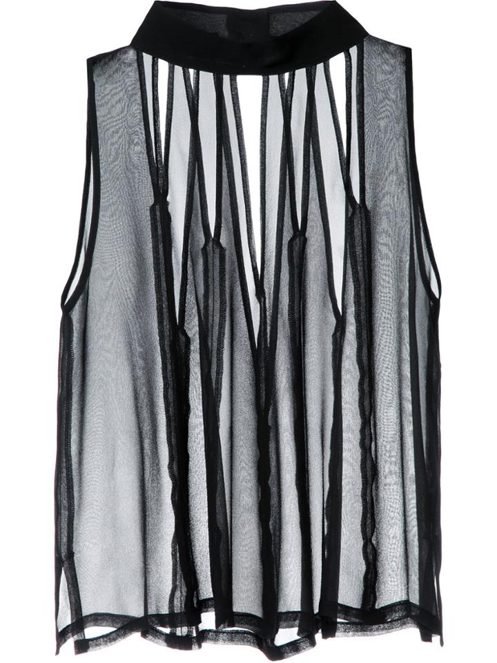Taylor Render Tank Top - Black