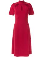 Talie Nk Midi Dress, Women's, Size: G, Red, Viscose/polyimide