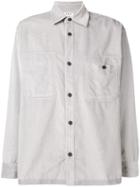 Acne Studios Loose Fit Corduroy Shirt - Grey