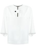 Reinaldo Lourenço - 7/8 Sleeves Vest - Women - Acetate - 46, White, Acetate